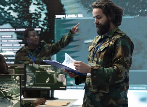 Militärische Ausrüstung