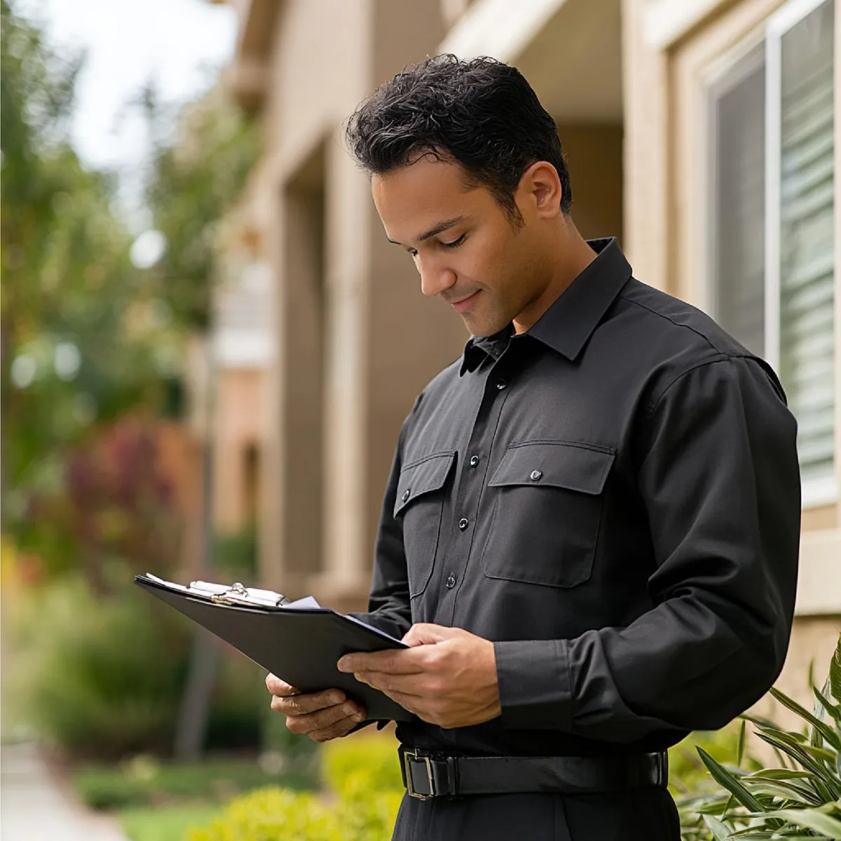 Running a Security Inspection from First Access to Final Record