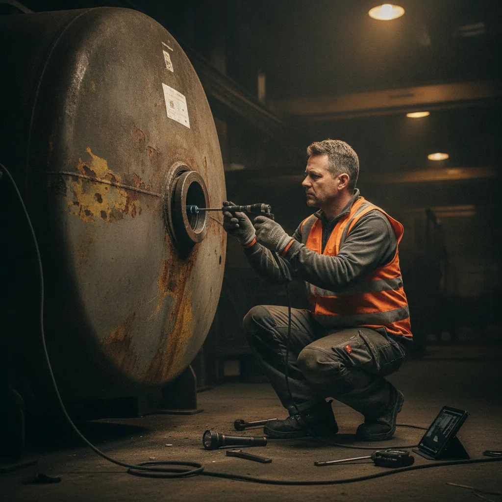 How an Inspection with EVi Scopes Equipment Fits Into Your AIM Workflow