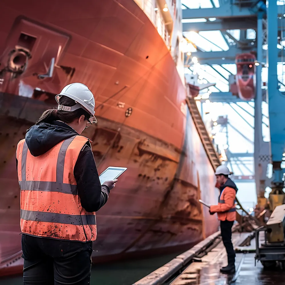 How a Structured Marine Inspection Workflow Produces Reliable Results